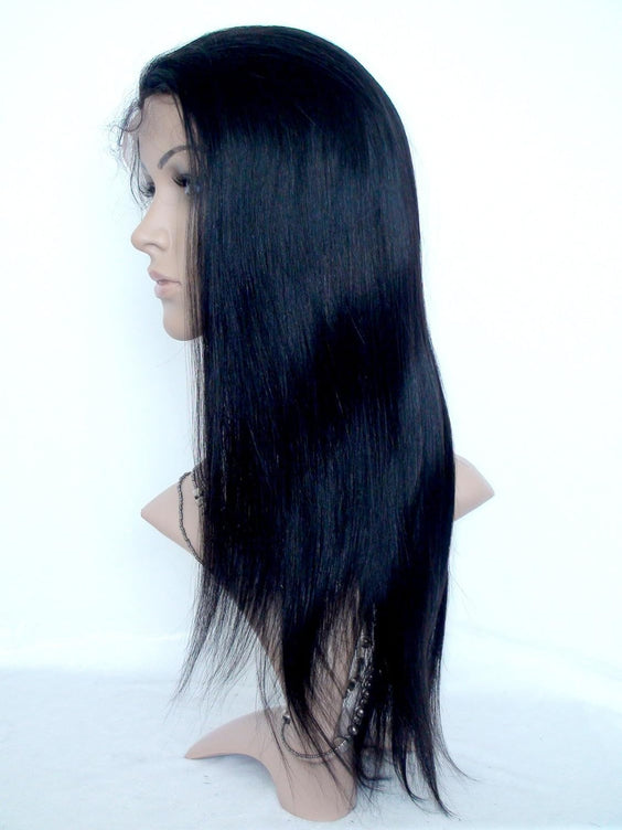 VIRGIN HUMAN HAIR FRONT LACE WIG - LUCY ST 22" - Textured Tech