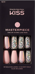 KISS MASTERPIECE  ONE-OF-A-KIND LUXE MANI KMN02 - Textured Tech