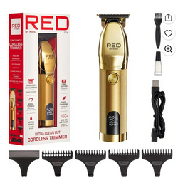 RED BY KISS ULTRA CLEAN CUT CORDLESS TRIMMER - Textured Tech