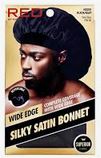 RED BY KISS WIDE EDGE SILKY SATIN MENS BONNET - Textured Tech