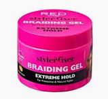 KISS STYLER FIXER BRAIDING GEL - EXTREME HOLD 16OZ