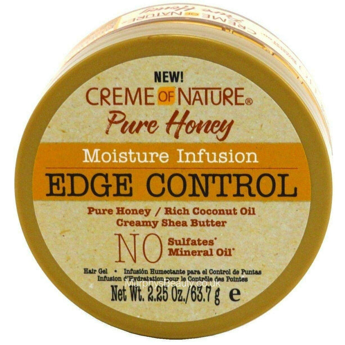 CREME OF NATURE PURE HONEY EDGE CONTROL 2.25 OZ - Textured Tech
