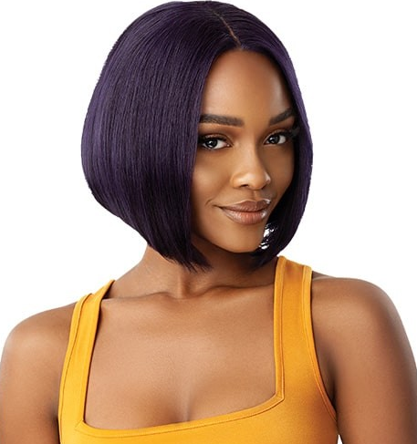 THE DAILY WIG HUMAN HAIR BUMPED BOB 10" - Textured Tech