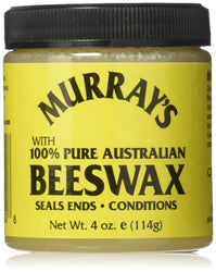 Murrays Beeswax YELLOW JAR 4OZ - Textured Tech