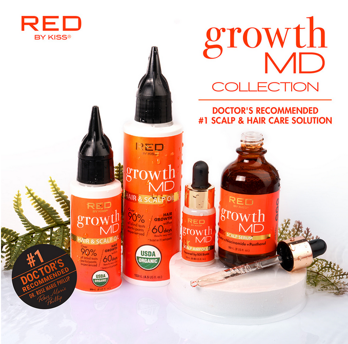 RED BY KISS GROWTH MD HAIR & SCALP COLLECTION - Textured Tech