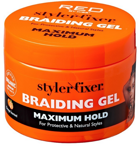 KISS STYLER FIXER BRAIDING GEL- MAXIMUM HOLD– Textured Tech