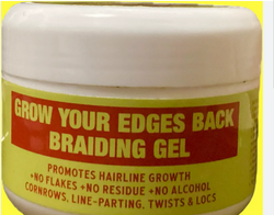 GROW YOUR EDGES BACK BRAIDING GEL 8.8 OZ