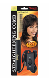 ANNIE ELECTRIC STRAIGHTEINING COMB - SMALL - Textured Tech