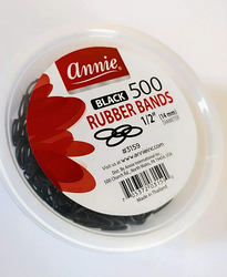 Tub of ANNIE 500 RUBBERBANDS 1/2 IN