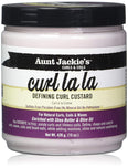 Aunt Jackie's Curl La La Curl Custard 15 oz - Textured Tech
