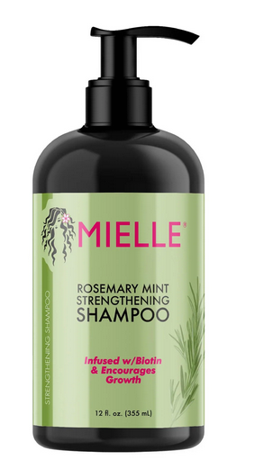 MIELLE ROSEMARY MINT STRENGTHENING SHAMPOO 12OZ - Textured Tech