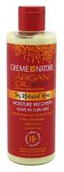 CREME OF NATURE MOISTURE RECOVER LEAVE N CURL MILK 8OZ - Textured Tech