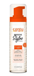 CANTU PROTECTIVE STYLES - SET & REFRESH FOAM W/ APPLE CIDER VINEGAR & ALOE VERA 8OZ - Textured Tech