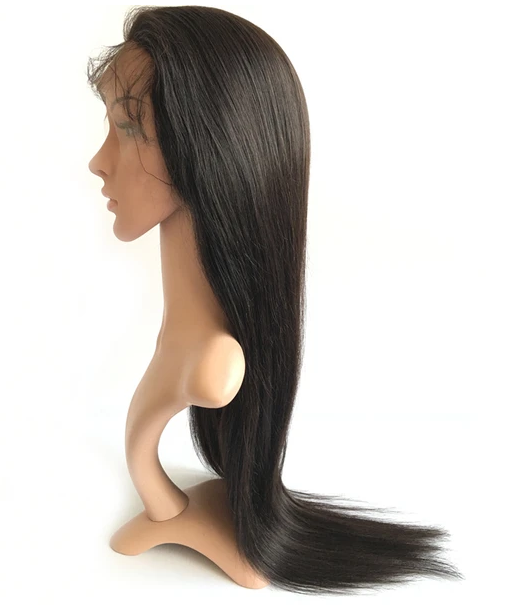 VIRGIN HUMAN HAIR FRONT LACE WIG - LUCY ST 22" - Textured Tech