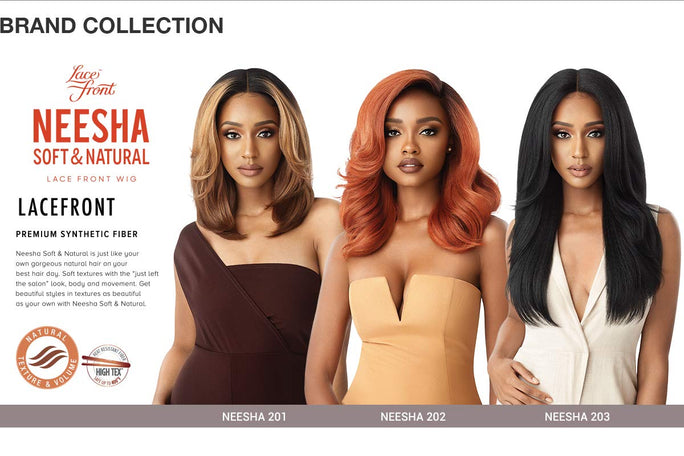 OUTRE SOFT & NATURAL LACE FRONT WIG NEESHA 202 - Textured Tech