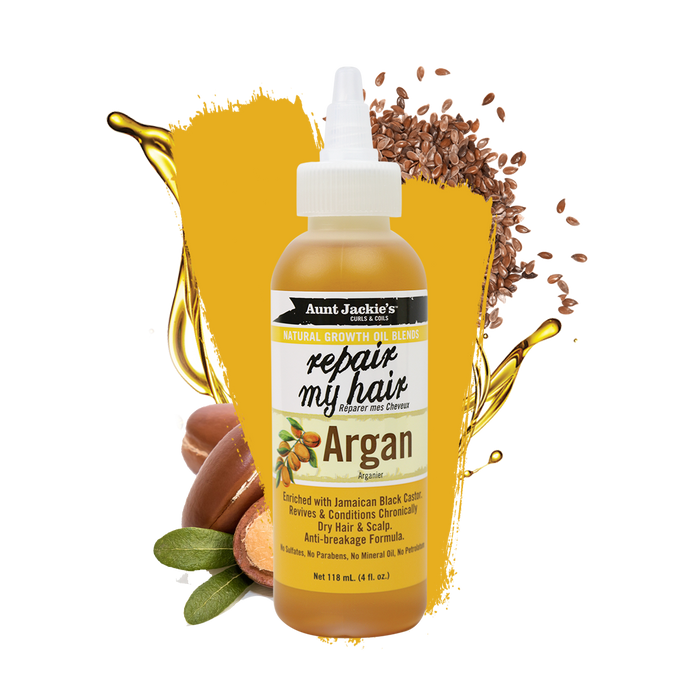 AUNT JACKIES 'REPAIR MY HAIR' ARGAN OIL - Textured Tech