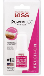 KISS POWERFLEX BRUSH ON NAIL GLUE - Textured Tech
