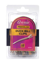 ANNIE PREMIUM DUCK BILL CLIPS 12PCS - Textured Tech