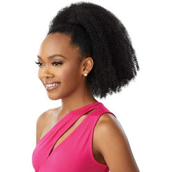 OUTRE PRETTY QUICK WRAP PONY SPRING AFRO - Textured Tech