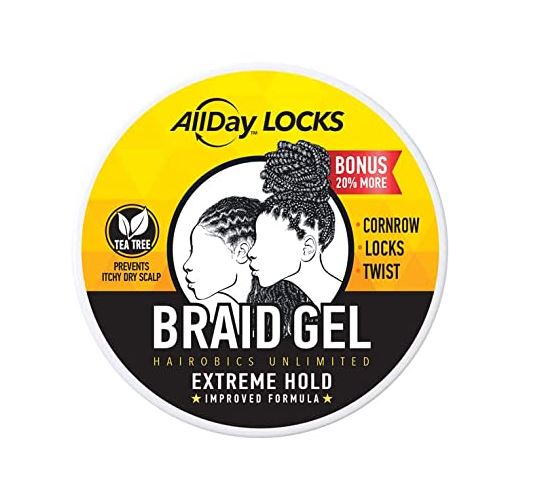 HAIROBICS UNLIMITED EXTREME HOLD BRAID GEL choose size