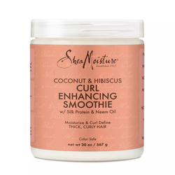 SHEA MOISTURE COCONUT AND HIBISCUS CURL ENHANCING SMOOTHIE-20FL OZ - Textured Tech