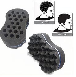 DOUBLE SIDED TWISTING, CURLING SPONGE-LARGE - Textured Tech