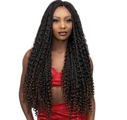 JANET COLLECTION 3x MESSY BOX BRAID 26'' - Textured Tech