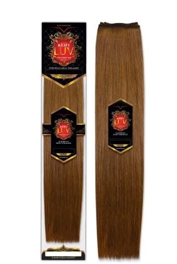 NANO REMY LUV 100% HUMAN HAIR EUROPEAN SILKY STRAIGHT 22" - Textured Tech