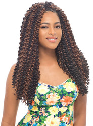 Janet Collection Water Wave Crotchet Braid - Textured Tech