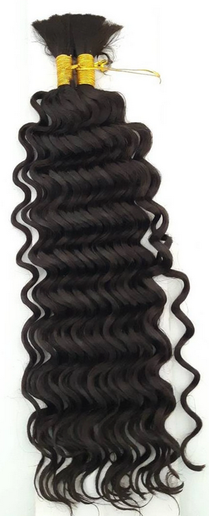 Cleopatra French Deep Wave Bulk Human Hair 18 613