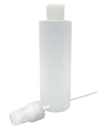 OZEN BOTTLE W/ SPRAY & FLIP LID 8OZ #4275 - Textured Tech
