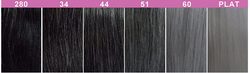FOXY SILVER HUMAN HAIR- SPANISH CURL 10" - Textured Tech