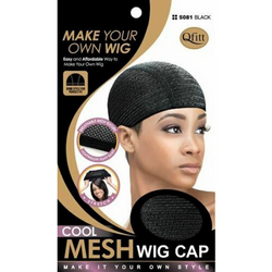 Cool Mesh Wig Cap 5081 Black - Textured Tech