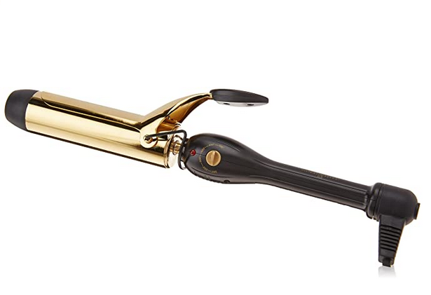 GOLD N' HOT CERAMICS 1 1/2" SPRING CURLING IRON 160 WATTS - Textured Tech