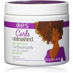 ORS CURLS UNLEASHED ALOE VERA & HONEY CURL BOOSTING JELLY 16oz - Textured Tech