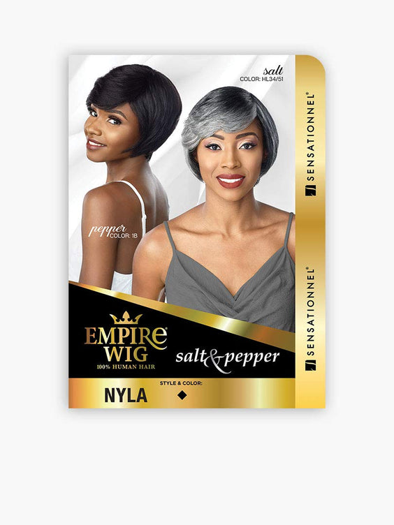 SENSATIONNEL EMPIRE HUMAN HAIR WIG NYLA - Textured Tech