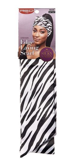 Red By Kiss Edge Laying Silk Scarfs - Textured Tech