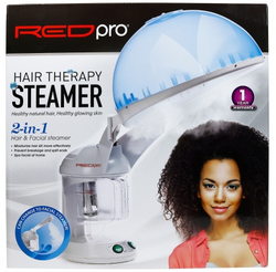 RED pro HAIR THERAPY STEAMER 2-IN-1 FACIAL & HAIR STEAMER - Textured Tech