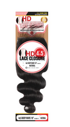 HD SWISS LACE CLOSURE 4X5 BODY WAVE - Textured Tech