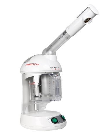 RED pro HAIR THERAPY STEAMER 2-IN-1 FACIAL & HAIR STEAMER - Textured Tech