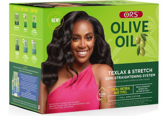 ORS OLIVE OIL TEXLAX & STRETCH SEMI-STRAIGHTENING SYSTEM - Textured Tech