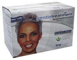GENTLE TREATMENT NO LYE CONDITIONING CREME FOR GRAY (YELLOW OUT) - Textured Tech