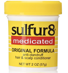 Sulfur 8 Medicated Hair & Scalp Conditioner 2oz (yellow) - Textured Tech