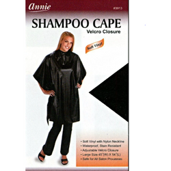 ANNIE SHAMPOO CAPE #3913 - Textured Tech