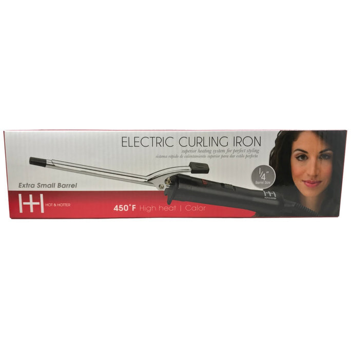 H&H ELECTRIC CURLING IRON 1" BARREL - Textured Tech