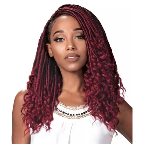 Zury Synthetic Hair Crochet Braids Zury Loc Loose Wave (Goddess Loc) - Textured Tech