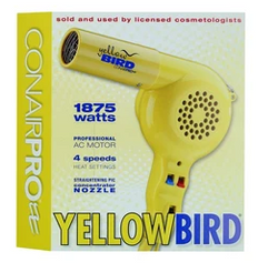 CONAIR PRO YELLOW BIRD BLOW DRYER 1875 WATTS - Textured Tech