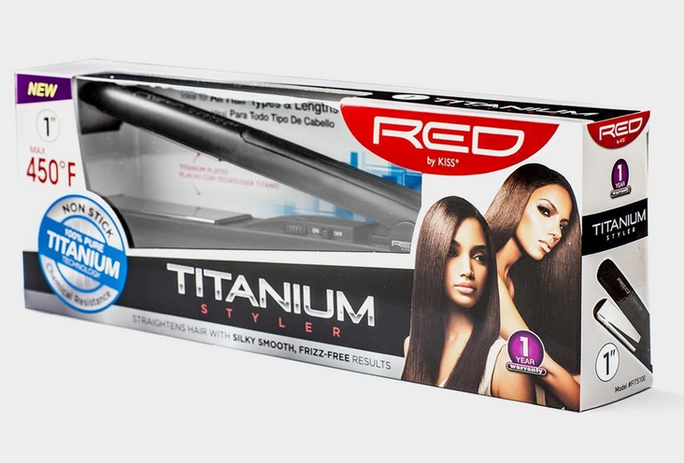 Kiss titanium flat iron outlet
