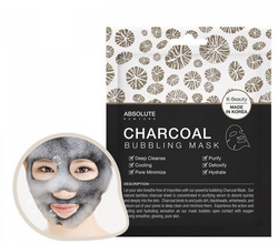 CHARCOAL BUBBLING MASK - Textured Tech