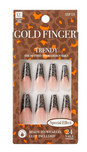KISS GOLD FINGER TRENDY NAILS - Textured Tech